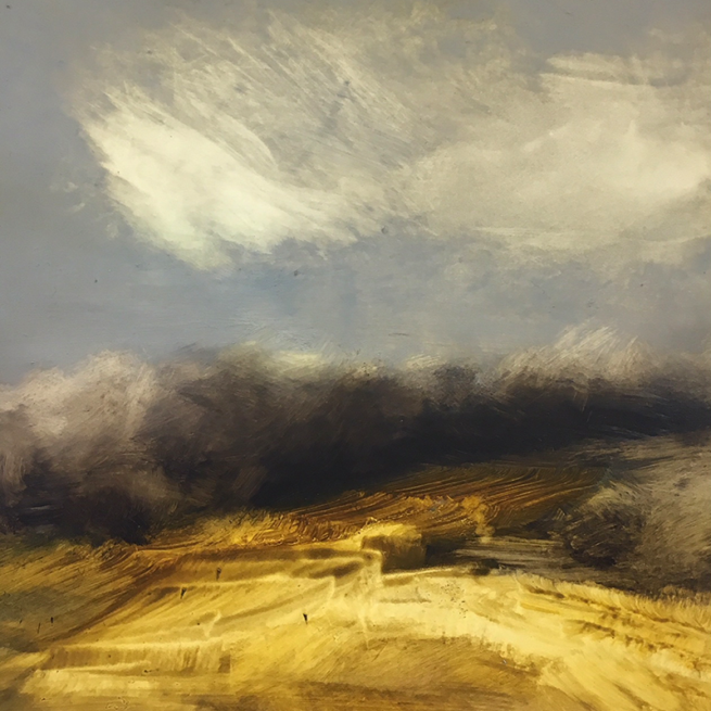 Tania Strickrodt Ölmalerei Worpswede